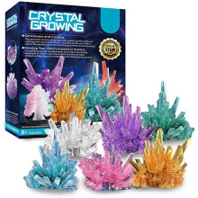 Kids Crystal Growing Kit Science Experiments Educational Toy Diy Crystal Christmas Tree