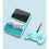 (Blue) Retro Handheld Game Player Macaron Game Box Support For Tv And Two Players 2