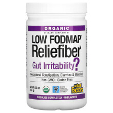 Natural Factors, Bio Low Fodmap Reliefiber, Geschmacksneutral, 5,3 oz (150 g)
