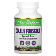 Paradise Herbs, Coléus Forskolii, 60 Capsules Végétariennes
