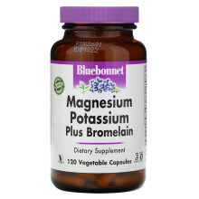 Bluebonnet Nutrition, Magnesium Kalium Bromelain, 120 Pflanzenkapseln