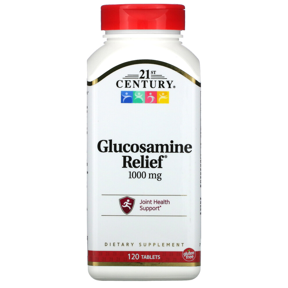 21St Century , Glucosamine Relief, 1,000 Mg, 120 Tablets