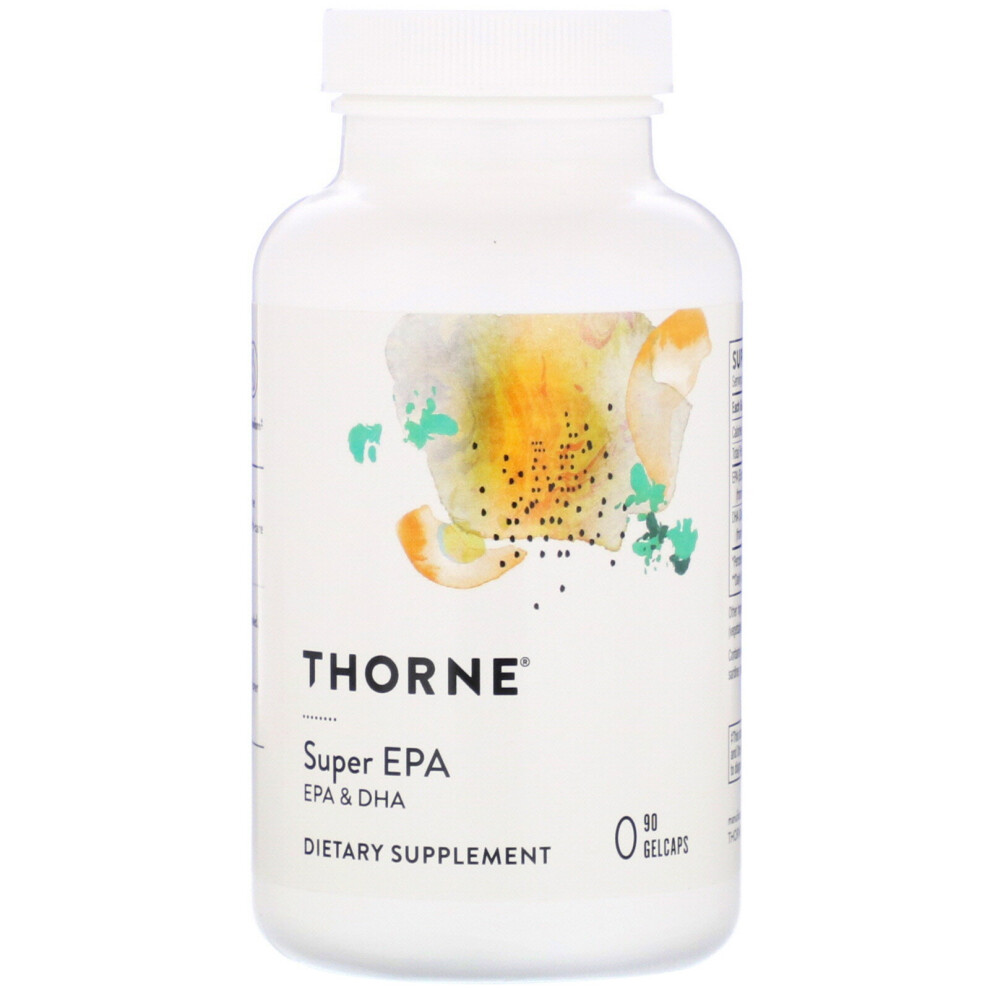 Thorne Research , Super Epa, Epa & Dha, 90 Gelcaps