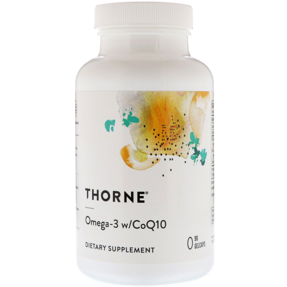 Thorne Research , Omega-3 With Coq10, 90 Gelcaps