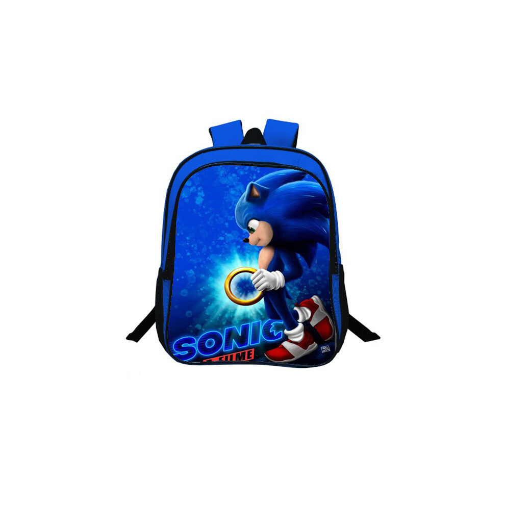 (Eight, 13Inches) Sonic The Hedgehog 2 Children'S Backpack Daily School Backpack School Gift