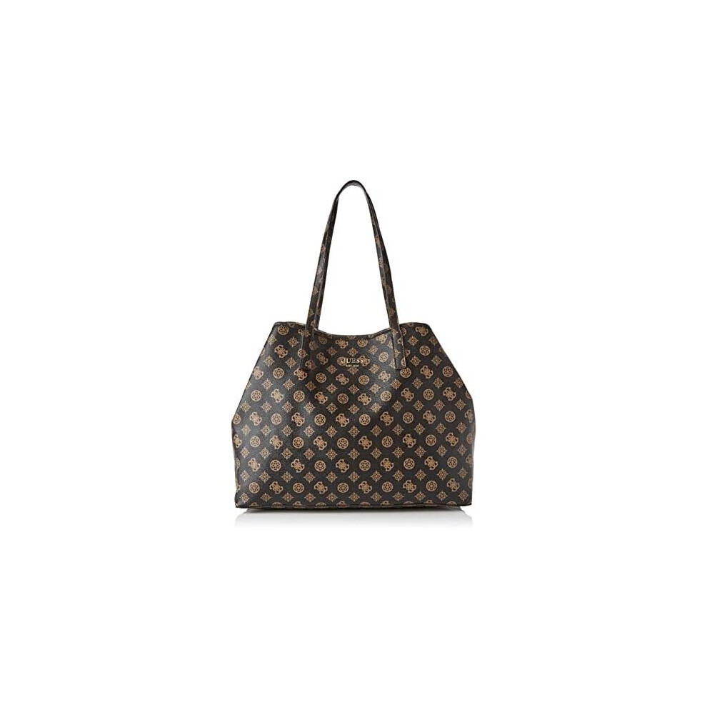 Guess Vikky, Women's Tote, Brown, 18x31x39.5 cm (W x H L)