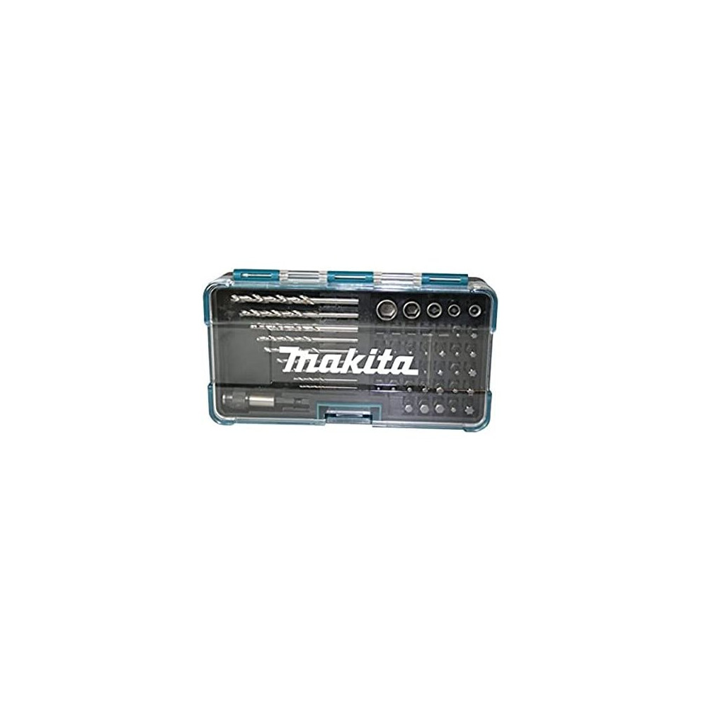 Makita B-36192 HSS-G Screw and Socket Set, Multi-Colour 48 Piece