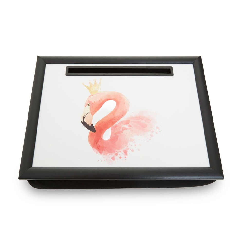 QUEEN FLAMINGO LAP TRAY