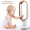 (Silver) 65CM Bladeless Fan AirFlow Cooling Fan Office Home 6