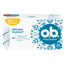 O.B. ProComfort ultimate comfort hygienic tampons Normal 32pcs