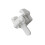 Swish Curtain Track System Connectors, White, 4 Pack 1
