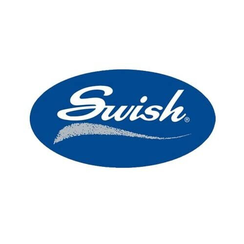 Swish Curtain Track System Connectors, White, 4 Pack 2