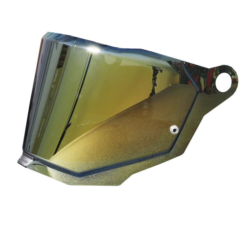 Ls2 Visor Iridium For Mx701 Explorer C Helmets Gold 6923221107843