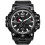 (Grey) Waterproof Sport Dual Display Watch 4