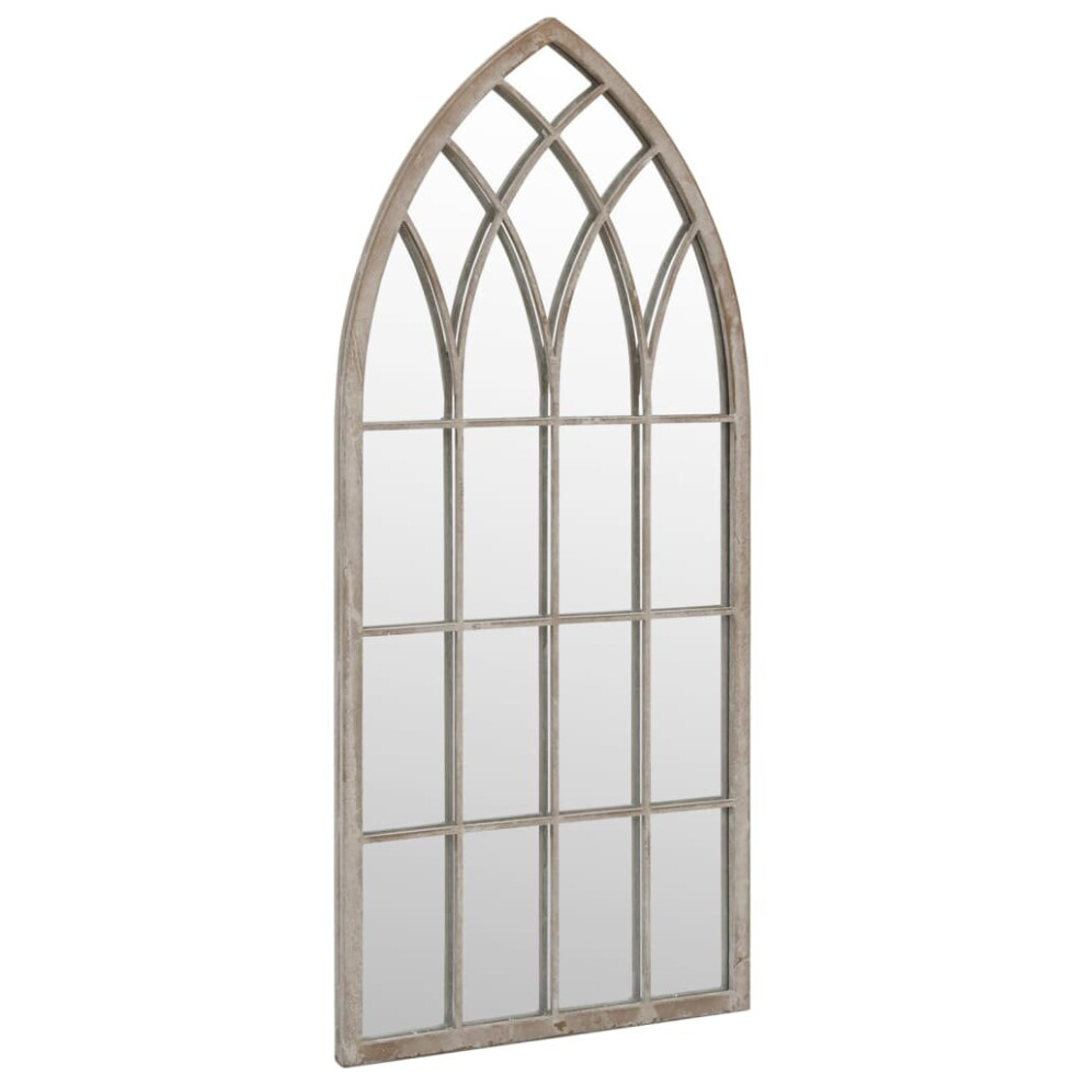 Vidaxl (Sand, 100 X 45 Cm) Mirror Iron For Indoor Use Hanging Mirror Black/Sand 100X45/70X30 Cm