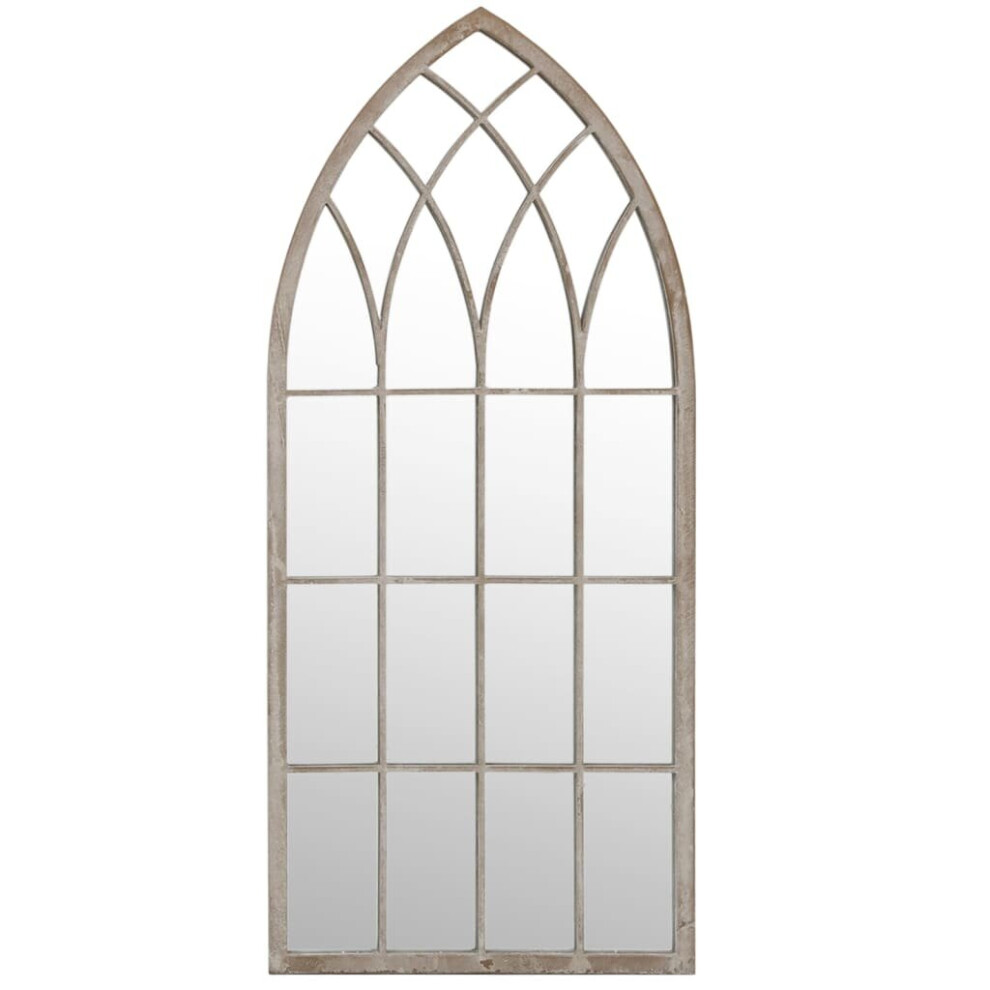 Vidaxl (Sand, 70 X 30 Cm) Mirror Iron For Indoor Use Hanging Mirror Black/Sand 100X45/70X30 Cm
