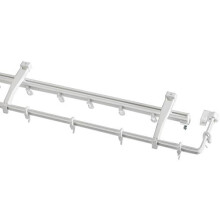 Swish Twinglyde/Nylonglyde Curtain Track Gliders, White, 10 Pack
