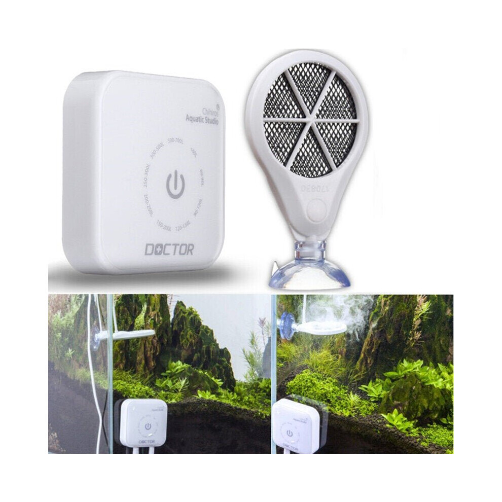 (US Plug) Third-Generation Chihiros Removal Algae Three-In-One Electronic Prevention Disease-Free Cleaning for Fish Tank Cleaner