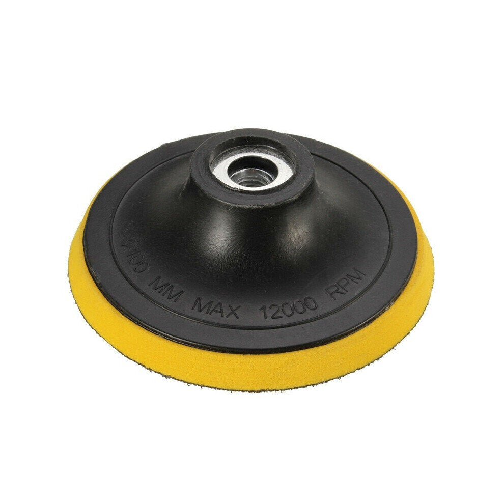 (3 Inch) 3/4/5 Inch Backing Pad M10 Thread Polishing Pad