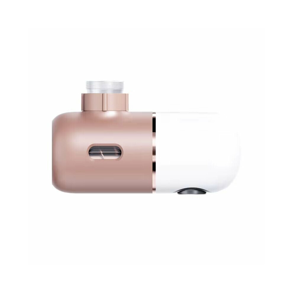 (White Jade Gold) Water Faucet Filter Natural Skin Care Tech For Home Kitchen and Bath Faucet Extender Activated Carbon Filter Device Rust Bacteria Removal Tool