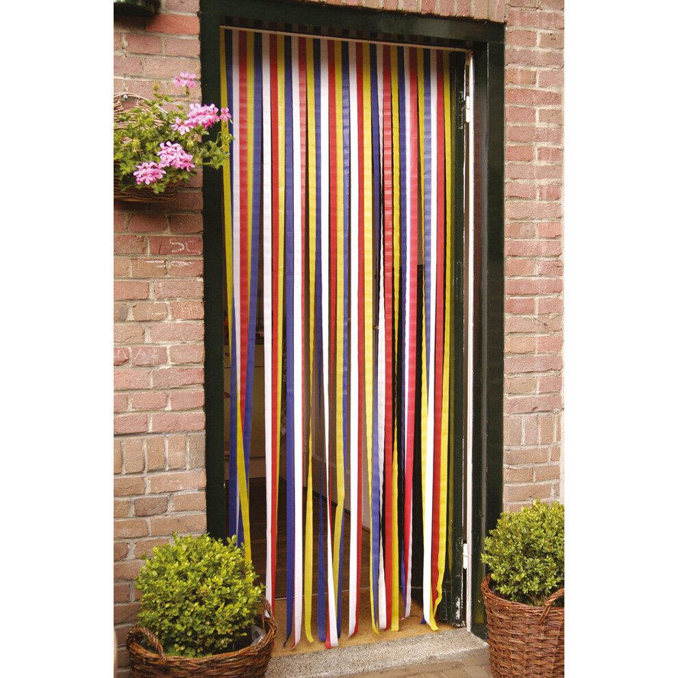 MultiColour Rainbow Anti-Insect Door Curtain Keep Away Mosquito Fly Bug 90x210cm