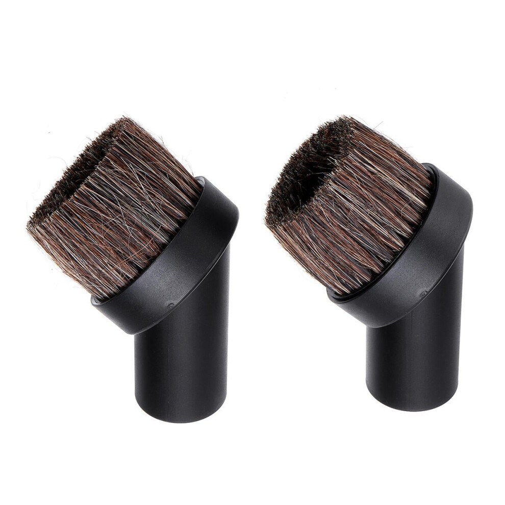 2pcs 32mm Dusting Soft Round Cleaning Brush For Numatic Henry Vacuum Haier Vacuum Cleaner