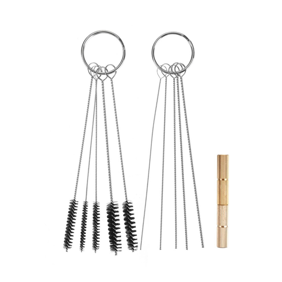 11Pcs Airbrush Spray Lance Nozzle Cleaning Repair Tool Kit Needle Brush Set For Air Brush Portable Tools 3654659276971
