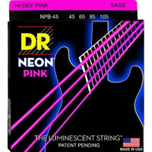 DR Strings HI-DEF NEON Bass Guitar Strings (NPB-45)