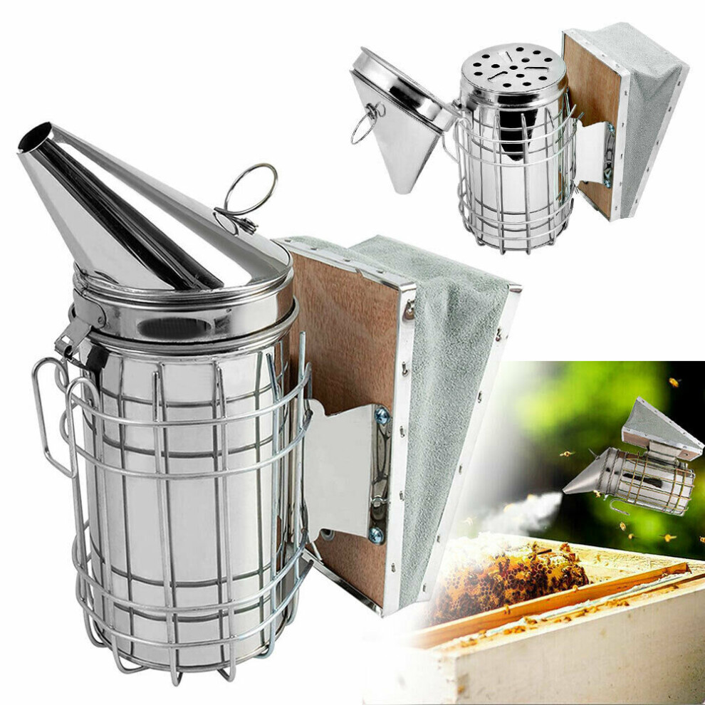 Bee Hive Smoker Bee Keeper Smoker Beekeeping Equipment Stainless Steel