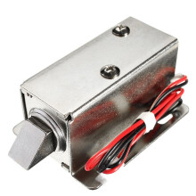 24V DC 0.8A Electric Lock Assembly Solenoid Cabinet Door Drawer