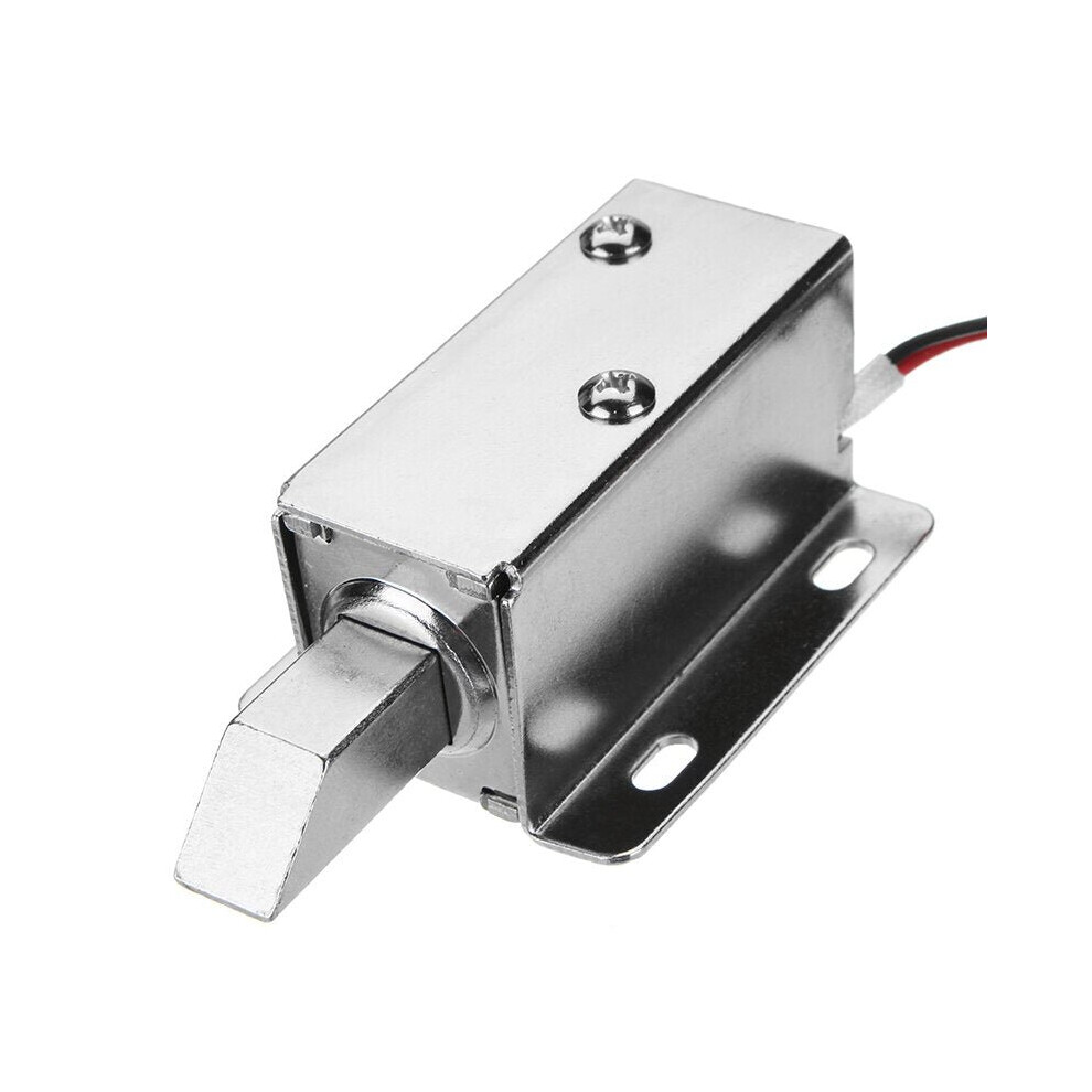 12V Dc Electric Lock Assembly Solenoid Long Locking Tongue Cabinet Drawer Door 3654659404503