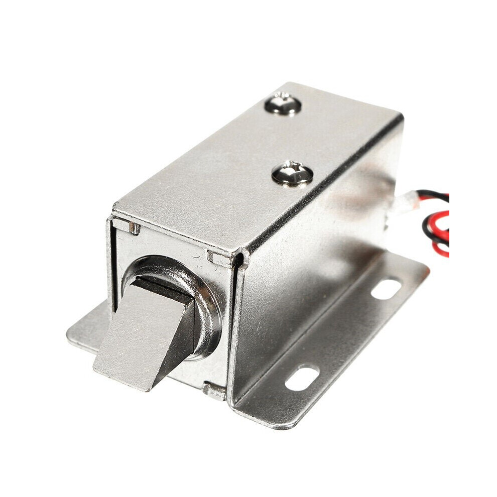 12V DC 1.1A Electric Lock Assembly Solenoid Cabinet Drawer Door