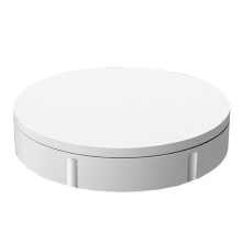 (White) 22cm Diameter Electric Display Stand Intelligent Remote Control Rotating Table Live Shooting And Automatic Disk