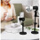 (Black) 22cm Diameter Electric Display Stand Intelligent Remote Control Rotating Table Live Shooting And Automatic Disk 4