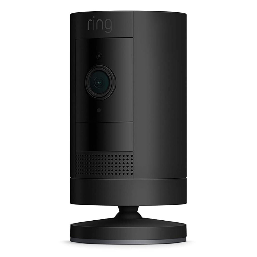 Ring Video Stick Up Cam Battery HD Wireless Security Camera - Black