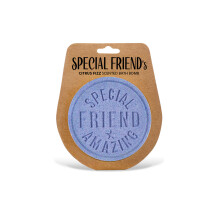 Special Friend Blue Citrus Fizz Scented Bath Bomb Relaxing Treat Gift Idea For Him