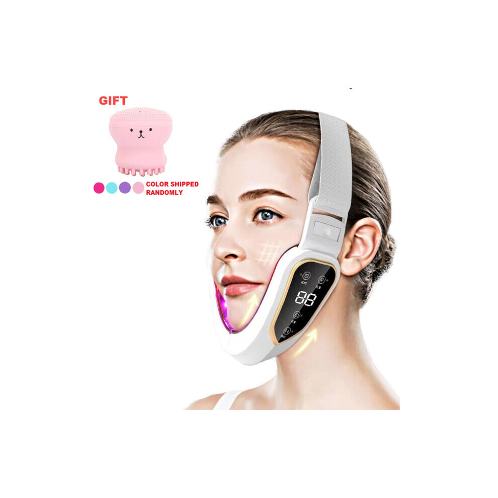 (White A) V-Face Shaping Massager Face Slim Lifting Machine