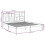 VidaXL (white, 180 x 200 cm) vidaXL Solid Wood Bed Frame Home Wooden Bedstead Bed Base Multi Colours/Sizes 4