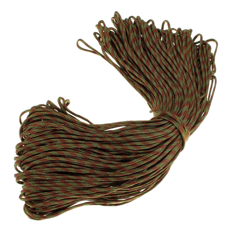 (9) 300 Feet 91m 7 Inner Strand Mil Survival Paracord Bushcraft Parachute Cord Lanyard Rope Type III