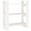 VidaXL (white) vidaXL Solid Wood Pine Book Cabinet/Room Divider Storage Rack Multi Colours 1