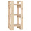 VidaXL (brown) vidaXL Solid Wood Pine Book Cabinet/Room Divider Storage Shelf Multi Colours 1