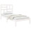 VidaXL (white, 100 x 200 cm) vidaXL Solid Wood Bed Frame Home Wooden Bedstead Bed Base Multi Colours/Sizes 3