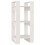 VidaXL (white) vidaXL Solid Wood Pine Book Cabinet/Room Divider Storage Shelf Multi Colours 1