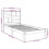 VidaXL (white, 90 x 200 cm) vidaXL Solid Wood Bed Frame Home Wooden Bedstead Bed Base Multi Colours/Sizes 4