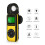 Digital Lux Meter Handheld Luxmeter Lux/FC Luminometer Photometer Measure Tester 10
