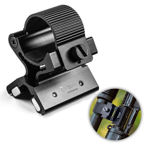Universal Magnetic Flashlight Mount Magnet Holder For 23-26mm/0.9-1.0in Diameter 1