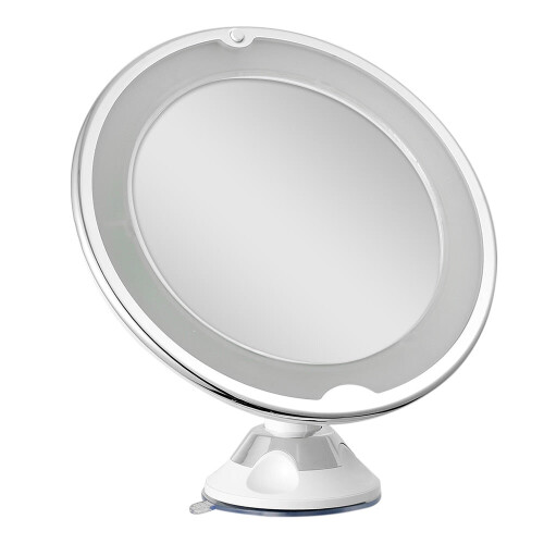 Portable 10x Magnifying Makeup Vanity Mirror with LED Light 2