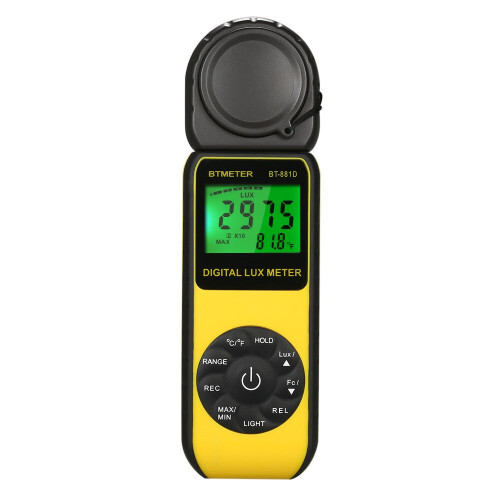 Digital Lux Meter Handheld Luxmeter Lux/FC Luminometer Photometer Measure Tester 1