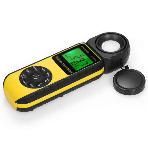 Digital Lux Meter Handheld Luxmeter Lux/FC Luminometer Photometer Measure Tester 2