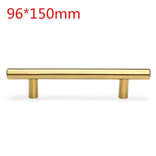 GreenZech 12mm Diameter Stainless Steel T Bar Handles Kitchen Cupboard Drawer Door Handles